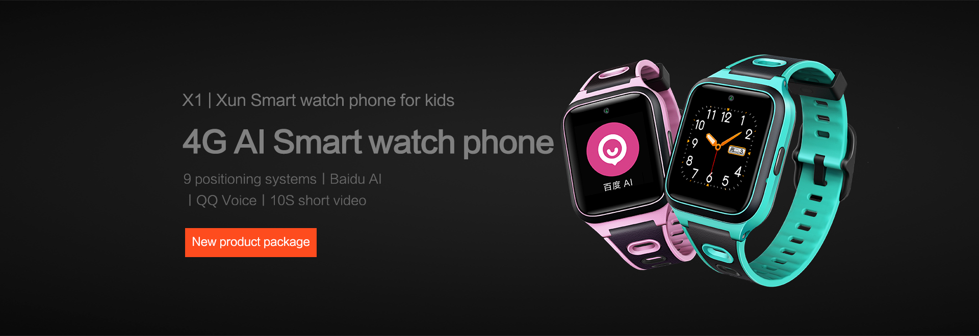X1 | Xun Smart watch phone for kids